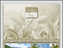 Tablet Screenshot of fehertea.hu